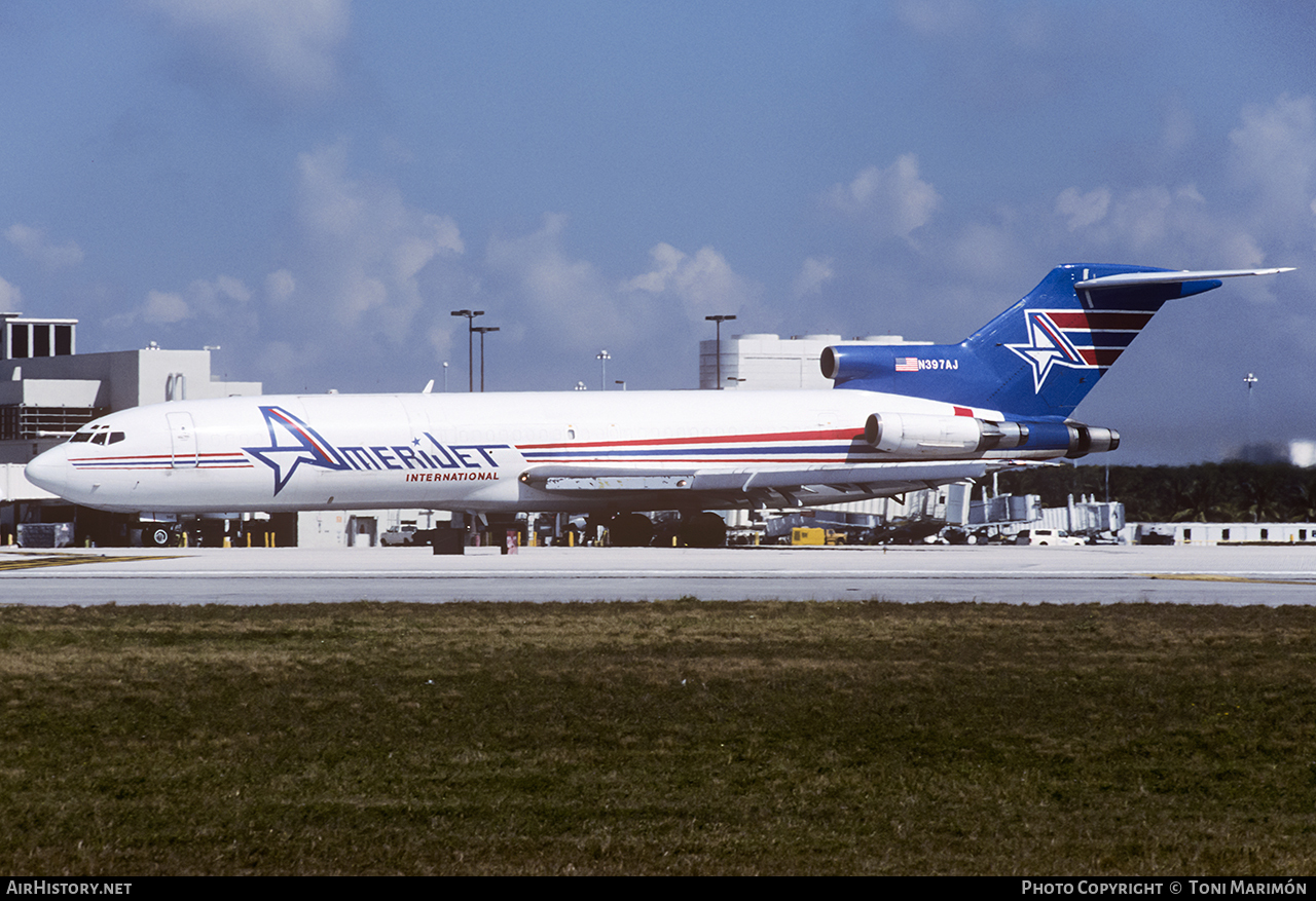 Aircraft Photo of N397AJ | Boeing 727-2X3/Adv(F) | Amerijet International | AirHistory.net #77126