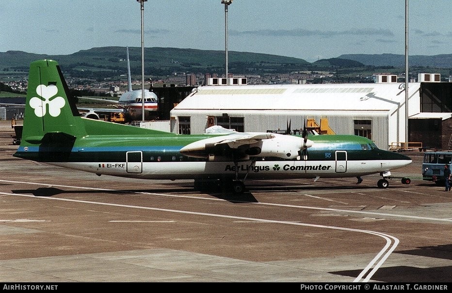 Aircraft Photo of EI-FKF | Fokker 50 | Aer Lingus Commuter | AirHistory.net #77134