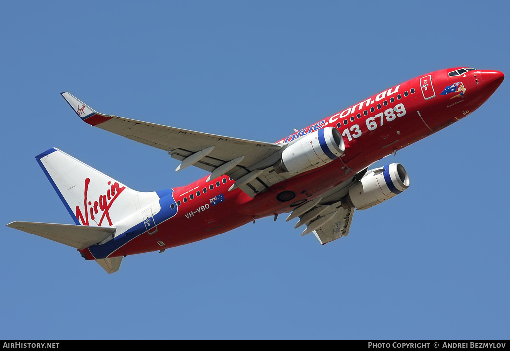 Aircraft Photo of VH-VBO | Boeing 737-76N | Virgin Blue Airlines | AirHistory.net #77135