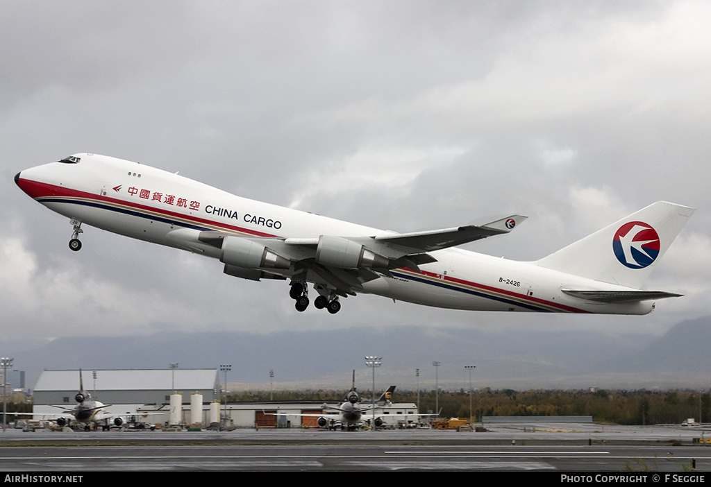 Aircraft Photo of B-2426 | Boeing 747-40BF/ER/SCD | China Cargo Airlines | AirHistory.net #77139