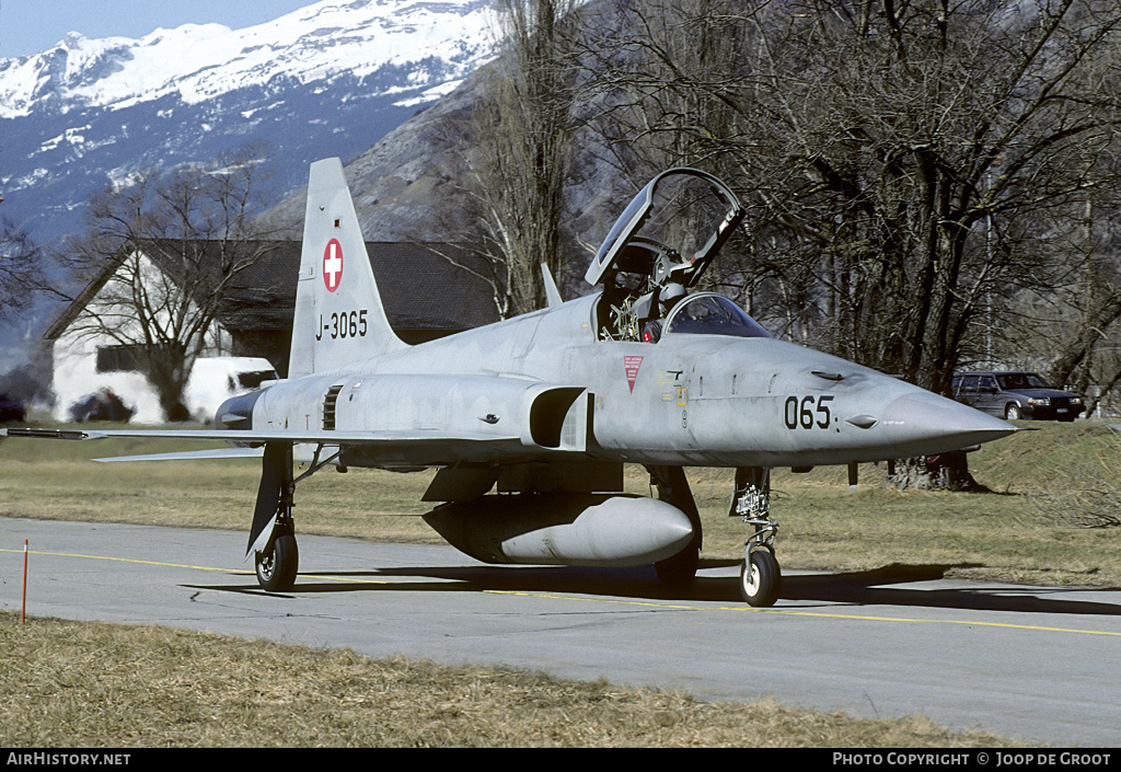 Aircraft Photo of J-3065 | Northrop F-5E Tiger II | Switzerland - Air Force | AirHistory.net #77142