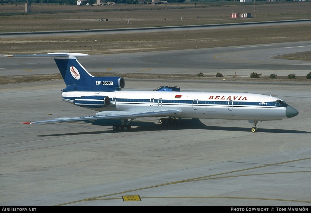 Aircraft Photo of EW-85509 | Tupolev Tu-154B-2 | Belavia | AirHistory.net #77143