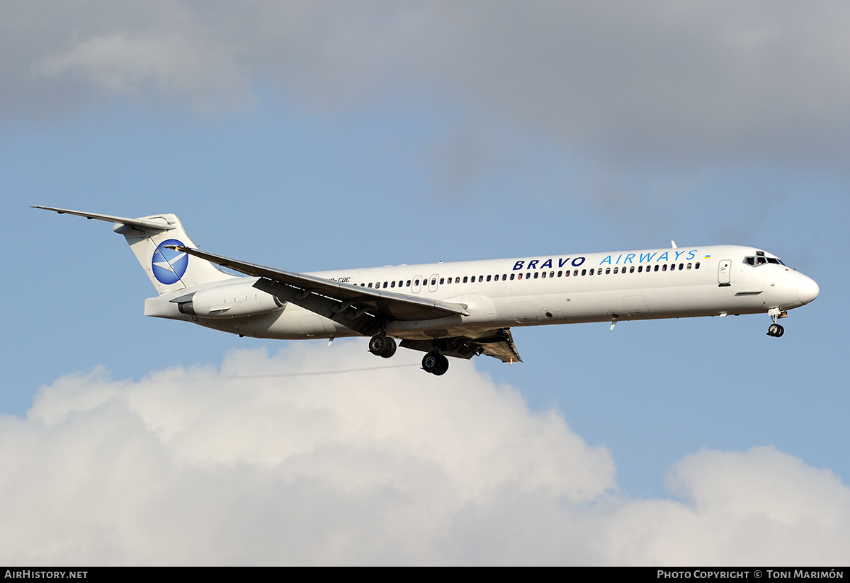 Aircraft Photo of UR-COC | McDonnell Douglas MD-83 (DC-9-83) | Bravo Airways | AirHistory.net #77167