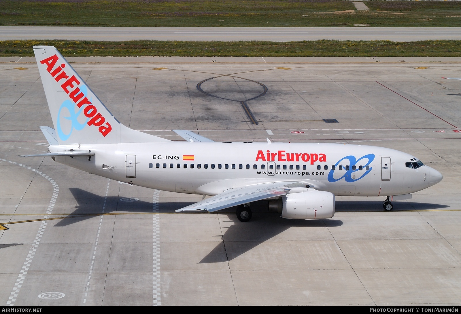 Aircraft Photo of EC-ING | Boeing 737-683 | Air Europa | AirHistory.net #77175
