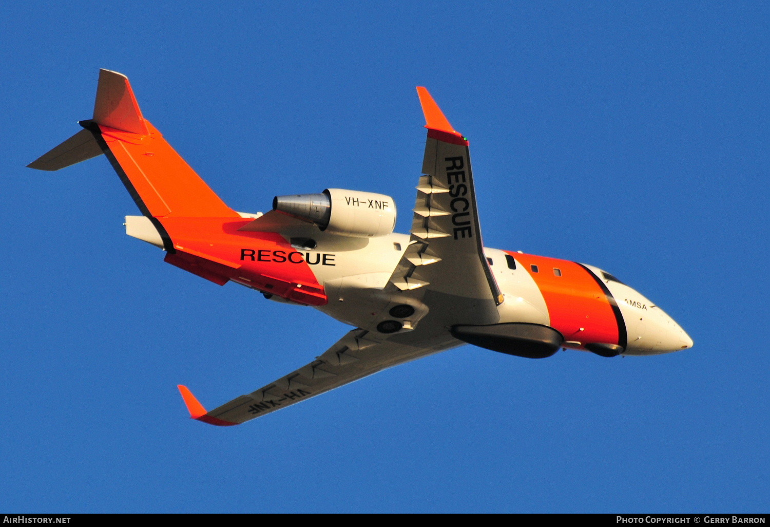 Aircraft Photo of VH-XNF | Bombardier Challenger 604 (CL-600-2B16) | AMSA - Australian Maritime Safety Authority | AirHistory.net #77183