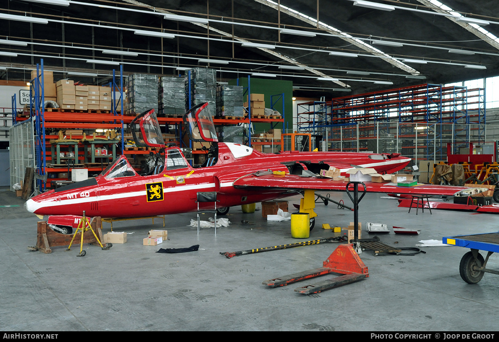 Aircraft Photo of MT40 | Fouga CM-170R Magister | Belgium - Air Force | AirHistory.net #77185