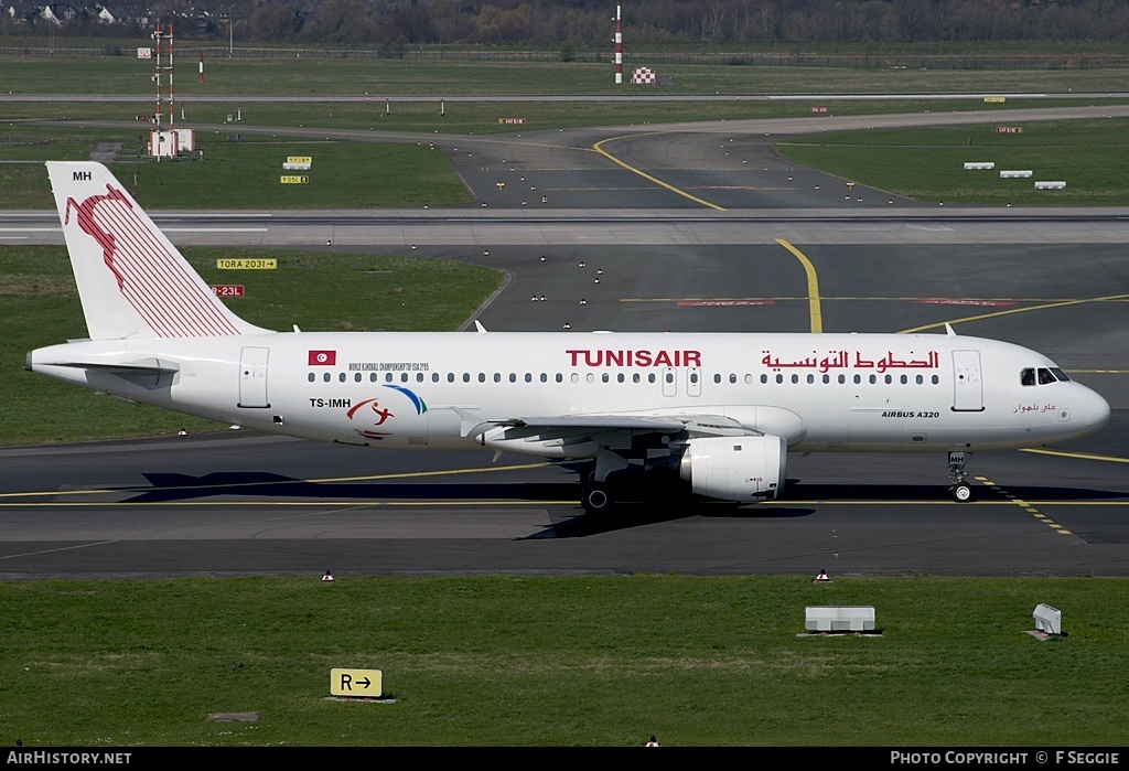 Aircraft Photo of TS-IMH | Airbus A320-211 | Tunisair | AirHistory.net #77189