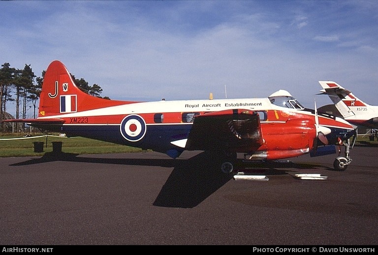 Aircraft Photo of XM223 | De Havilland D.H. 104 Devon C1 | UK - Air Force | AirHistory.net #77204