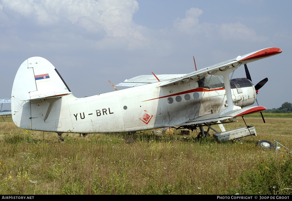 Aircraft Photo of YU-BRL | Antonov An-2R | PKB | AirHistory.net #77228