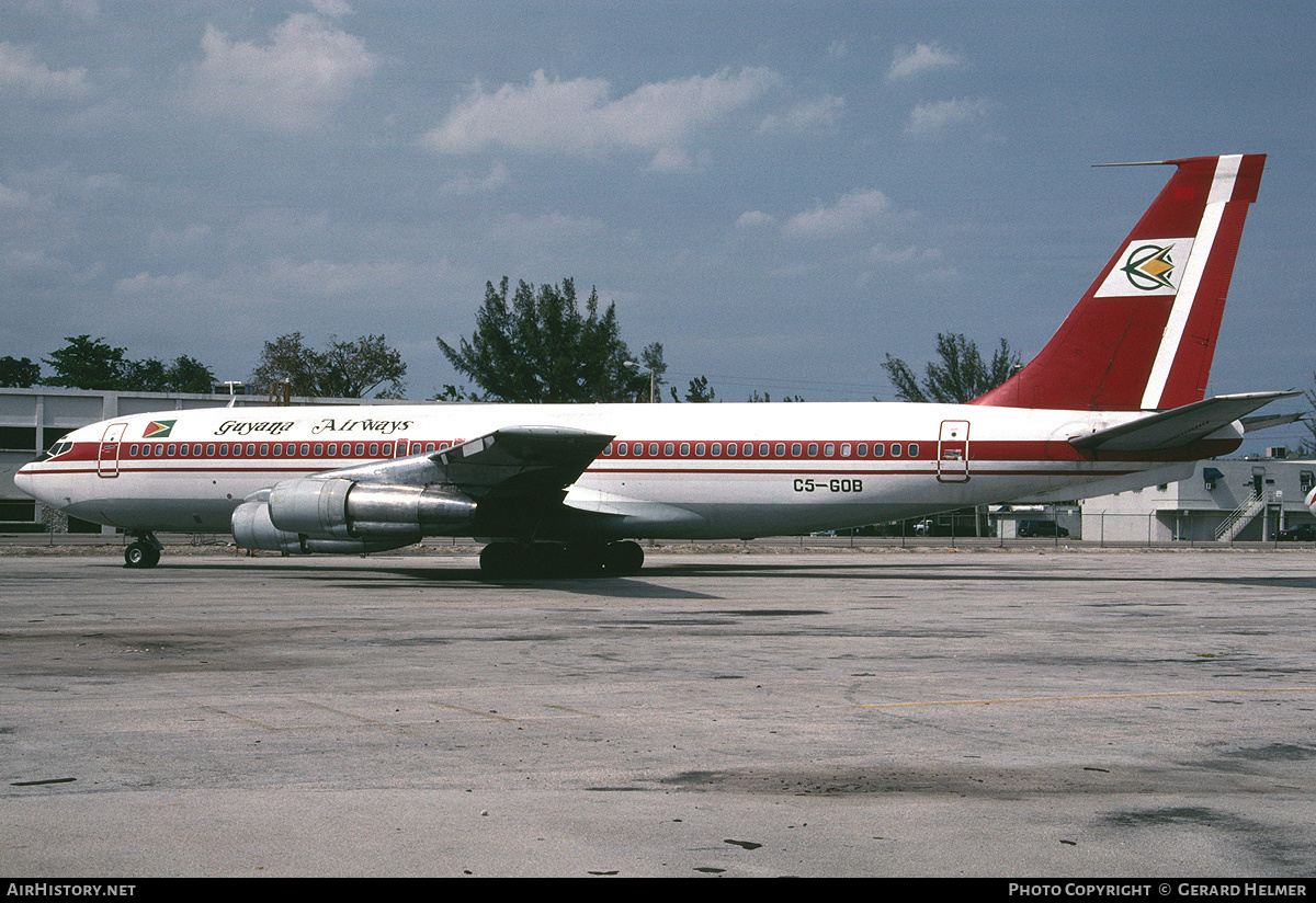 Aircraft Photo of C5-GOB | Boeing 707-123B | Guyana Airways | AirHistory.net #77230