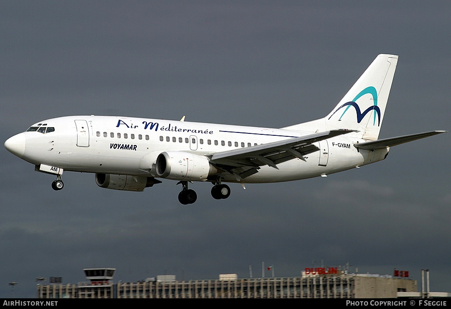 Aircraft Photo of F-GYAM | Boeing 737-505 | Air Méditerranée | AirHistory.net #77244