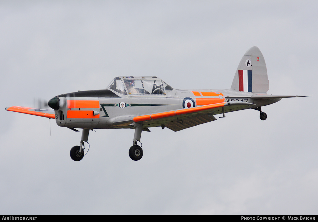 Aircraft Photo of G-BBRV / WD347 | De Havilland DHC-1 Chipmunk Mk22 | UK - Air Force | AirHistory.net #77257