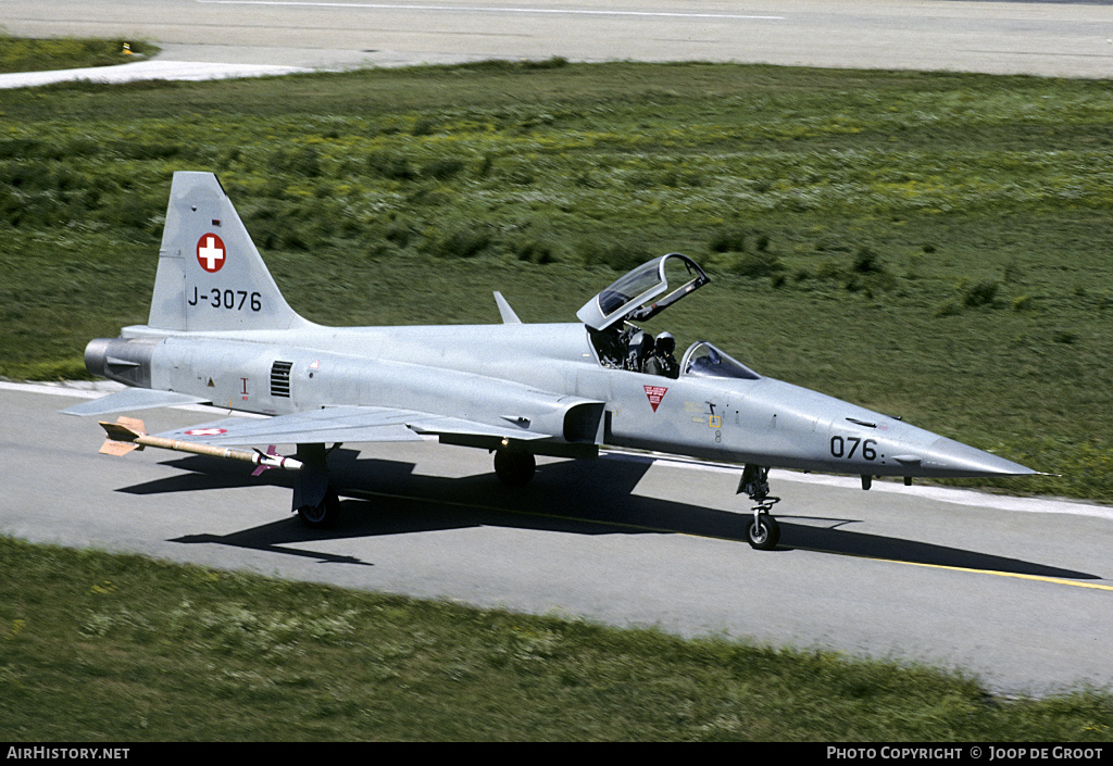 Aircraft Photo of J-3076 | Northrop F-5E Tiger II | Switzerland - Air Force | AirHistory.net #77265