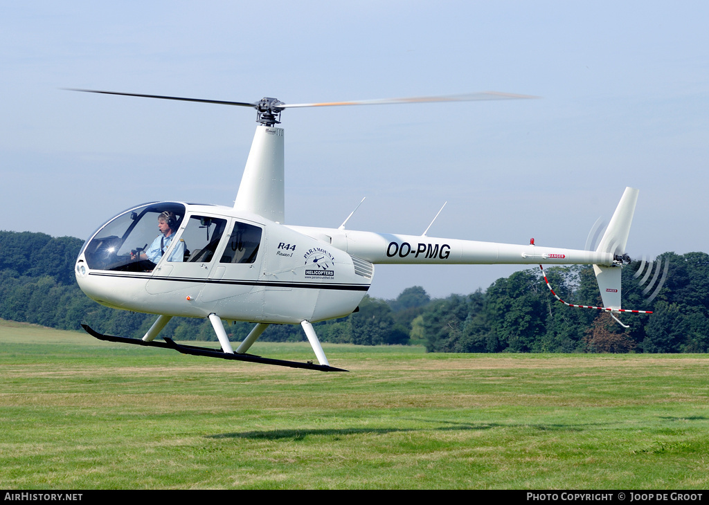 Aircraft Photo of OO-PMG | Robinson R-44 Raven | Paramount Helicopters | AirHistory.net #77266