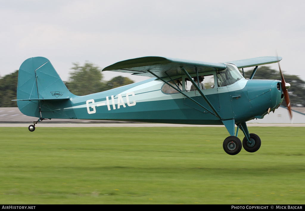 Aircraft Photo of G-IIAC | Aeronca 11AC Chief | AirHistory.net #77275