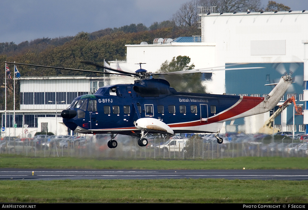 Aircraft Photo of G-BFFJ | Sikorsky S-61N MkII | British International Helicopters | AirHistory.net #77278