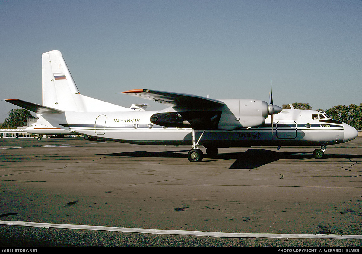 Aircraft Photo of RA-46419 | Antonov An-24B | Tavia | AirHistory.net #77279