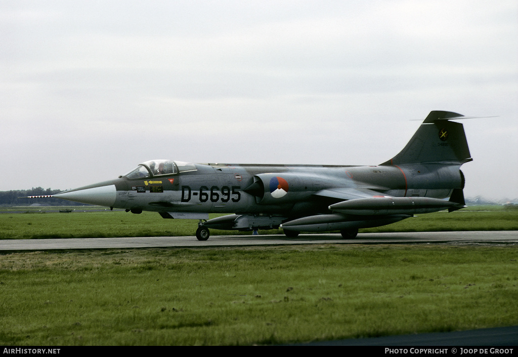 Aircraft Photo of D-6695 | Lockheed F-104G Starfighter | Netherlands - Air Force | AirHistory.net #77285