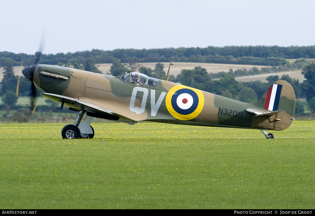 Aircraft Photo of G-CFGJ / N3200 | Supermarine 300 Spitfire Mk1A | UK - Air Force | AirHistory.net #77303