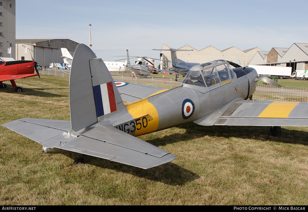 Aircraft Photo of G-BPAL / WG350 | De Havilland DHC-1 Chipmunk Mk22 | UK - Air Force | AirHistory.net #77308