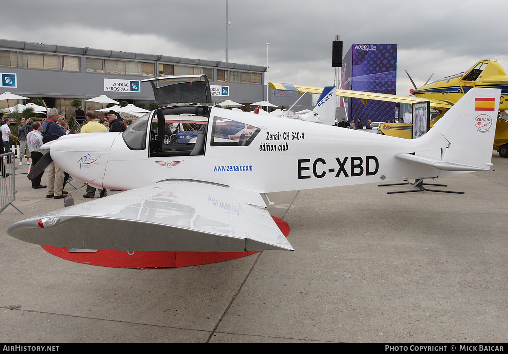 Aircraft Photo of EC-XBD | Zenair CH-640-4 Zodiac | AirHistory.net #77318
