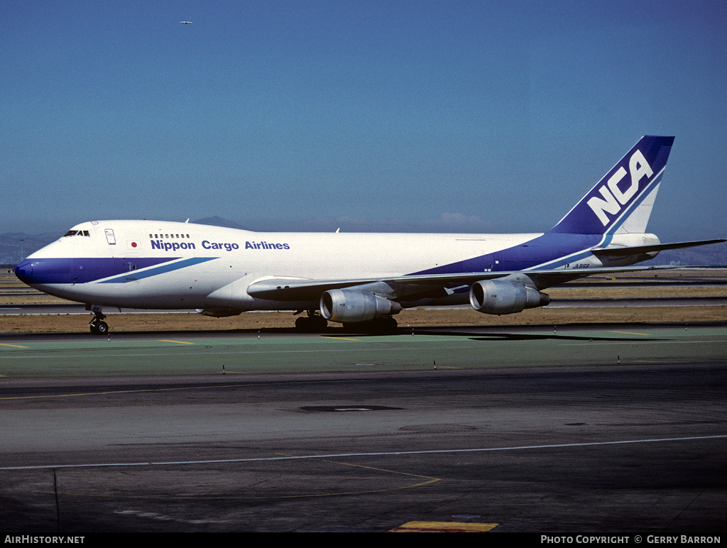 Aircraft Photo of JA8168 | Boeing 747-281F/SCD | Nippon Cargo Airlines - NCA | AirHistory.net #77328
