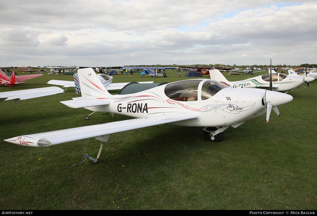 Aircraft Photo of G-RONA | Europa Aircraft Europa XS Monowheel | AirHistory.net #77344
