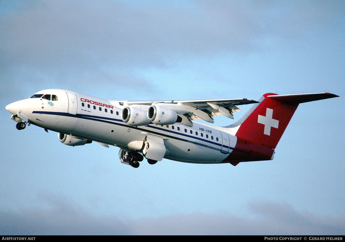 Aircraft Photo of HB-IXB | British Aerospace BAe-146-200 | Crossair | AirHistory.net #77351