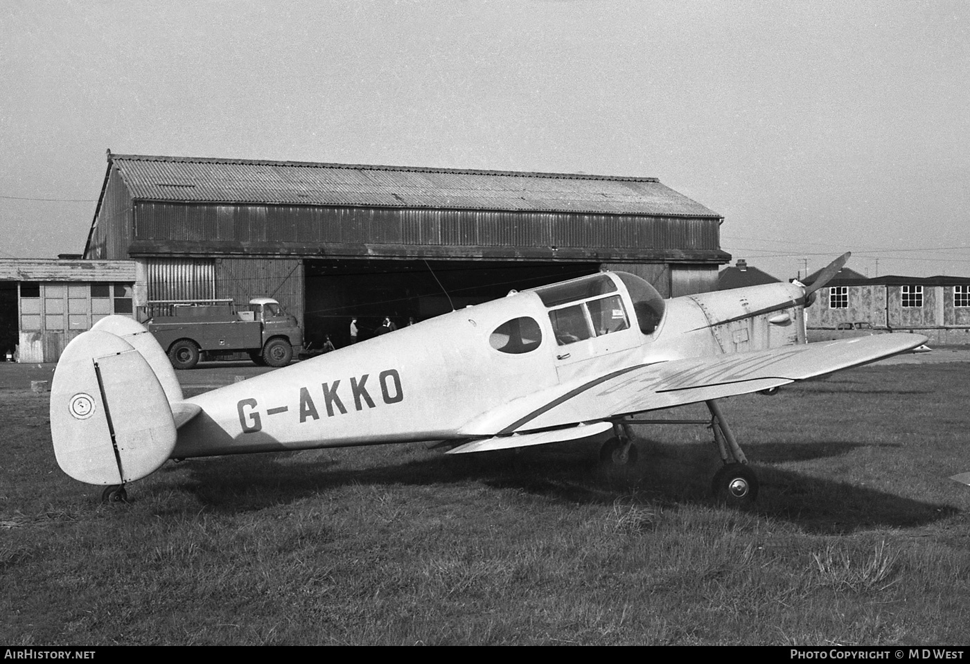 Aircraft Photo of G-AKKO | Miles M.38 Messenger 2A | AirHistory.net #77353