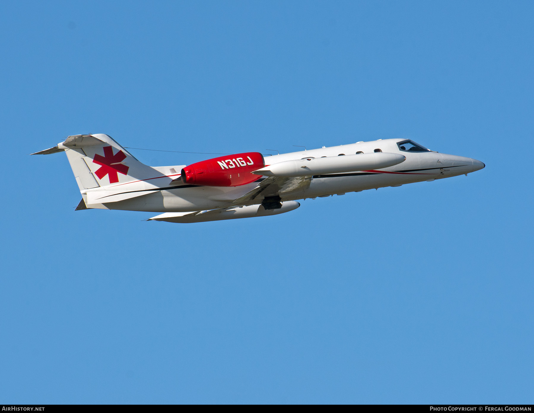Aircraft Photo of N31GJ | Gates Learjet 36A | AirHistory.net #77357