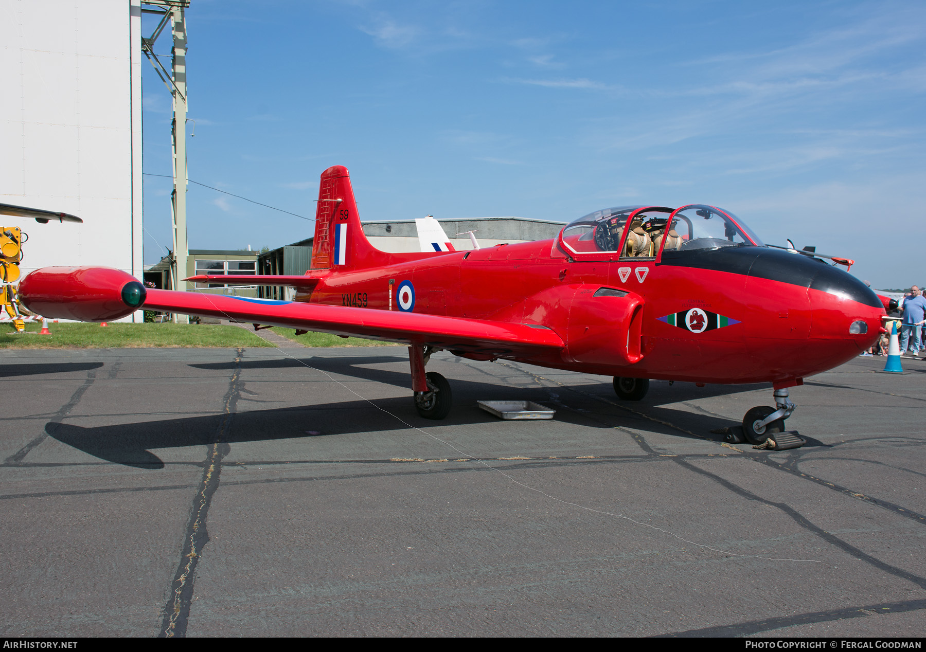 Aircraft Photo of G-BWOT / XN459 | Hunting P.84 Jet Provost T3A | UK - Air Force | AirHistory.net #77361