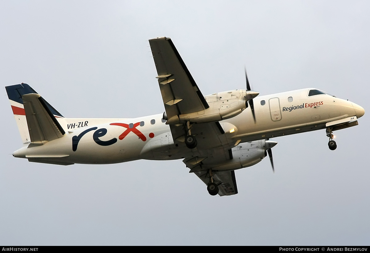 Aircraft Photo of VH-ZLR | Saab 340B | REX - Regional Express | AirHistory.net #77380