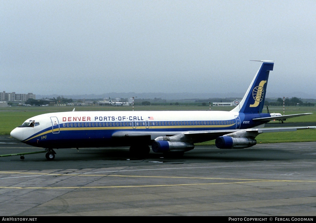 Aircraft Photo of N701PC | Boeing 707-123B | Ports of Call | AirHistory.net #77393
