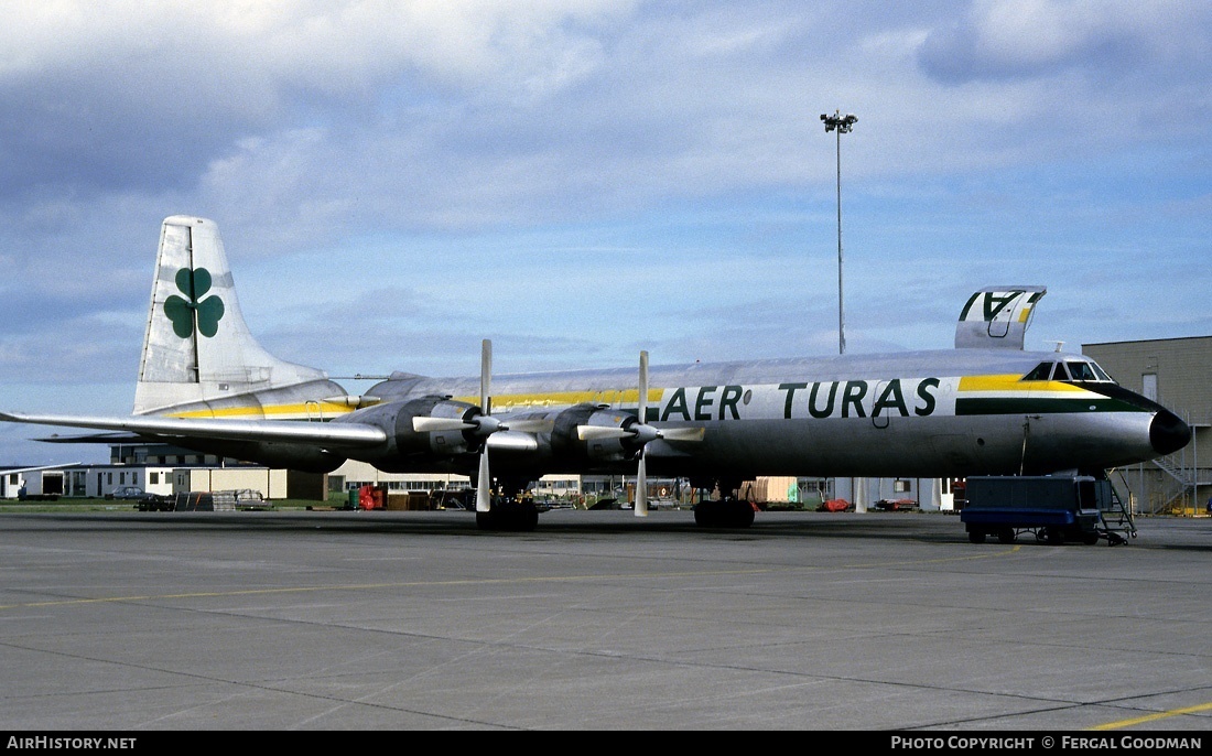 Aircraft Photo of EI-BRP | Canadair CL-44J | Aer Turas | AirHistory.net #77402