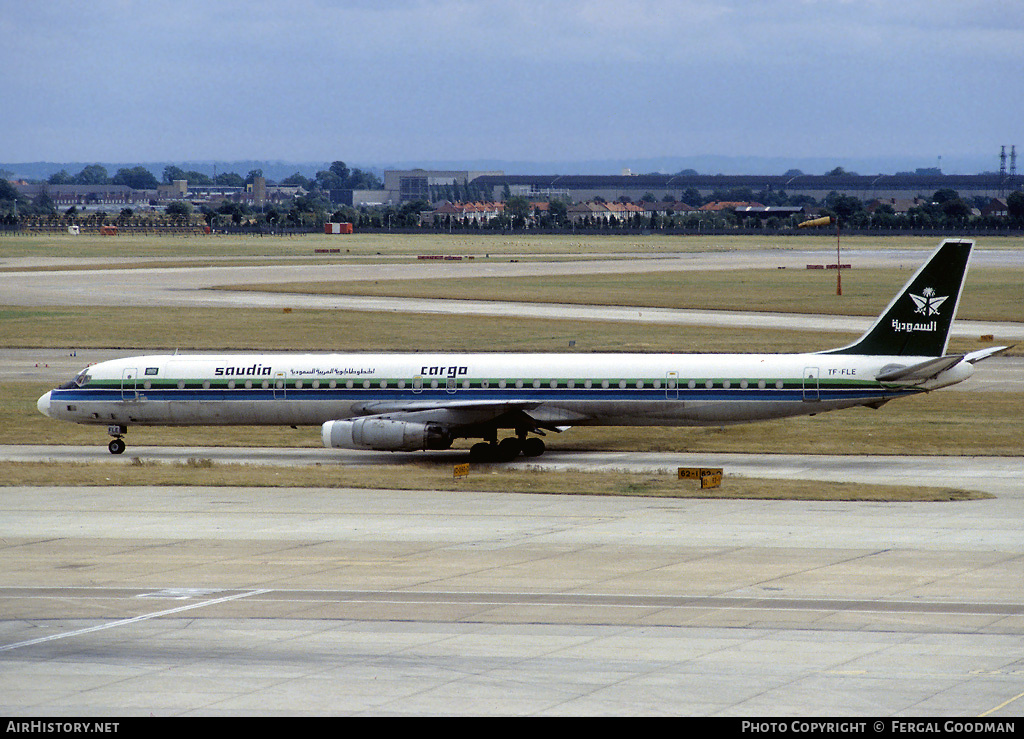 Aircraft Photo of TF-FLE | McDonnell Douglas DC-8-63CF | Saudia - Saudi Arabian Airlines Cargo | AirHistory.net #77416