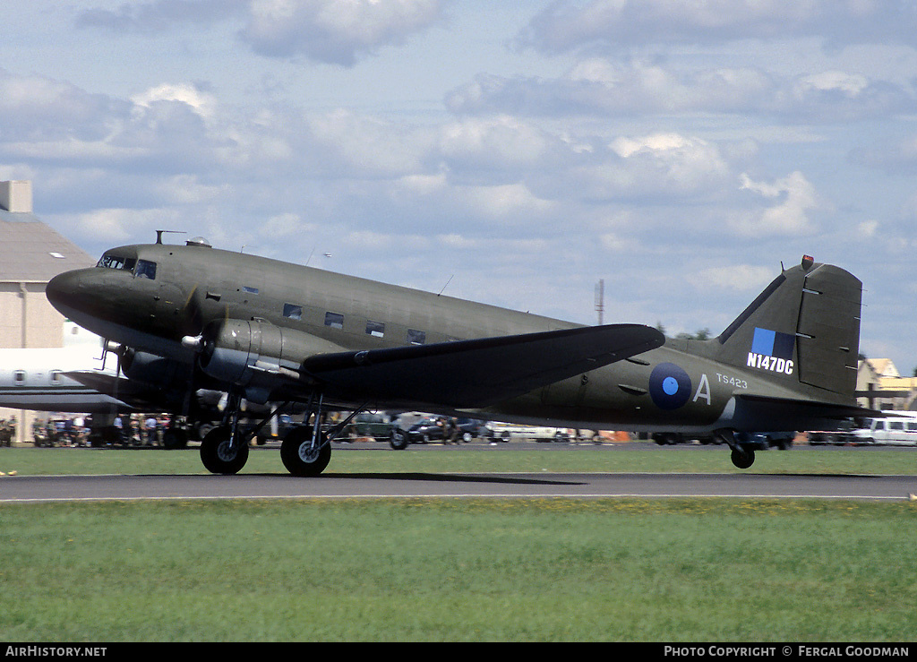 Aircraft Photo of N147DC / TS423 | Douglas C-47A Skytrain | UK - Air Force | AirHistory.net #77417