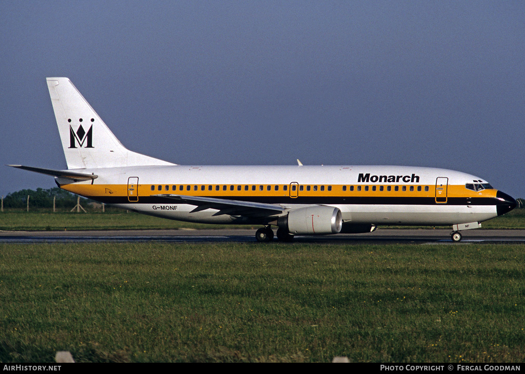 Aircraft Photo of G-MONF | Boeing 737-3Y0 | Monarch Airlines | AirHistory.net #77418