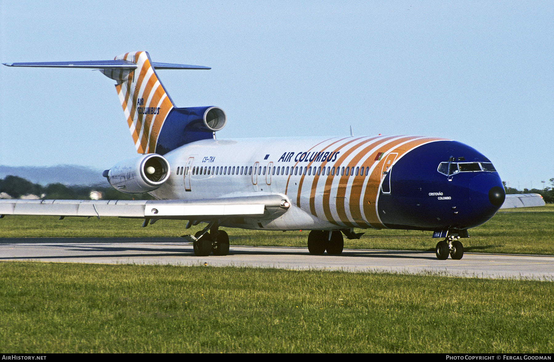 Aircraft Photo of CS-TKA | Boeing 727-2J4/Adv(RE) Super 27 | Air Columbus | AirHistory.net #77420