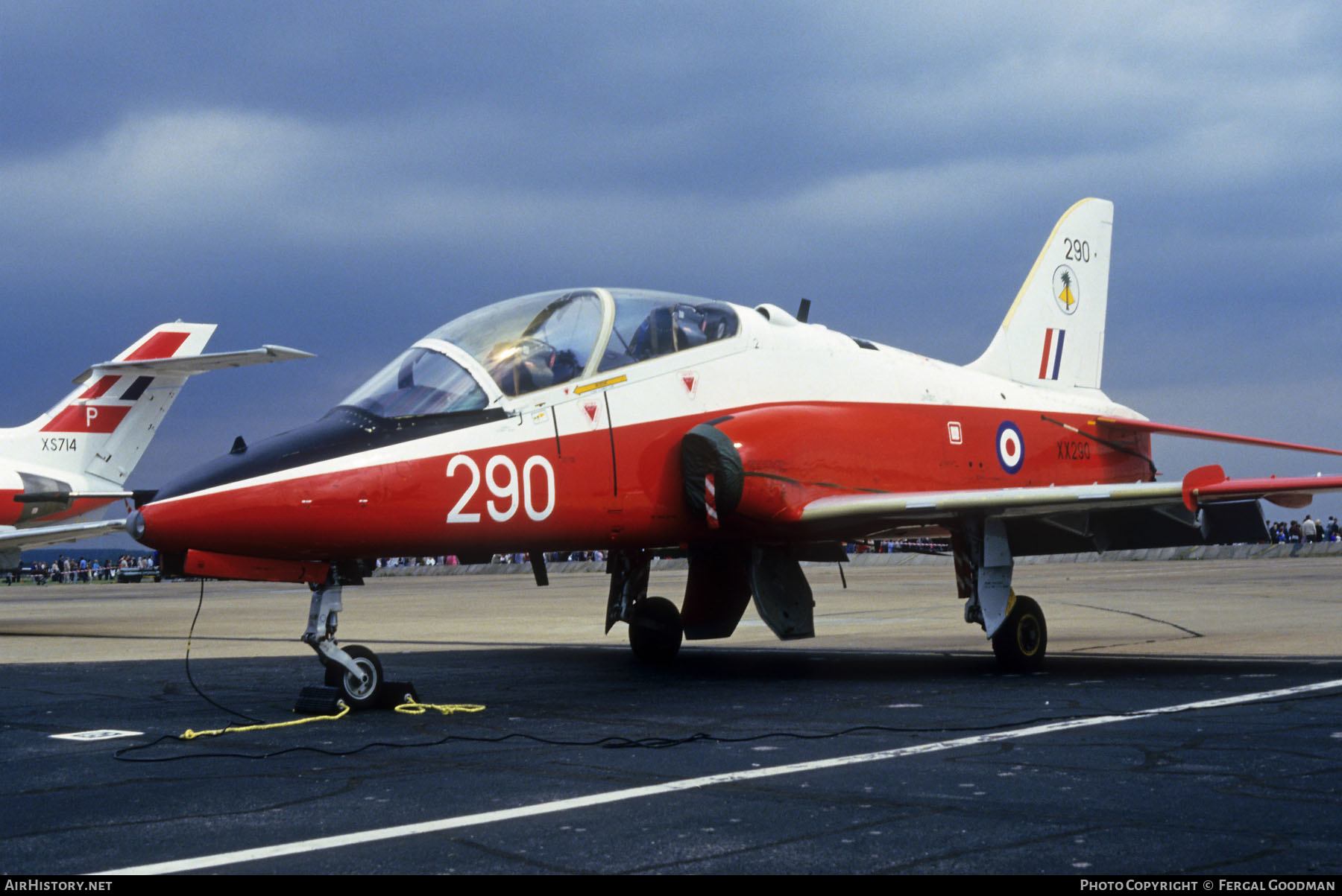 Aircraft Photo of XX290 | British Aerospace Hawk T.1 | UK - Air Force | AirHistory.net #77427