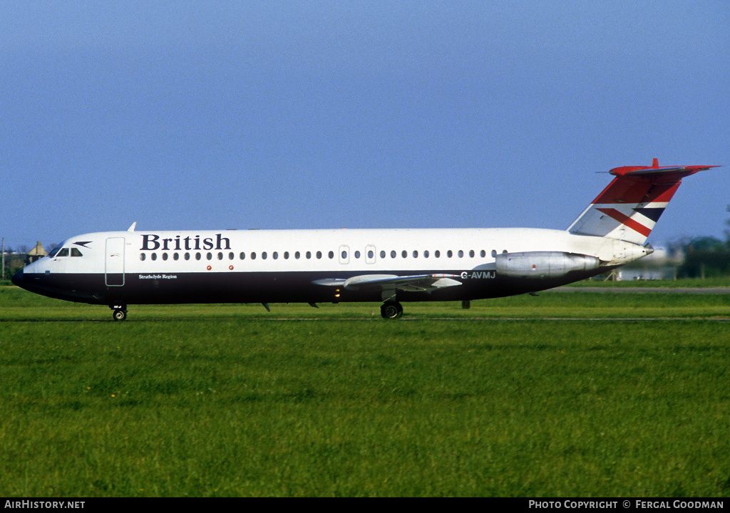 Aircraft Photo of G-AVMJ | BAC 111-510ED One-Eleven | British Airways | AirHistory.net #77431