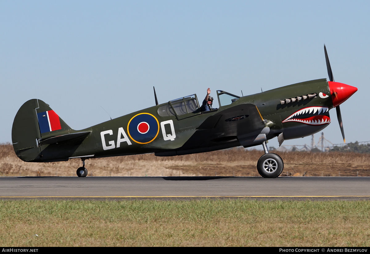 Aircraft Photo of VH-ZOC | Curtiss P-40N Warhawk | UK - Air Force | AirHistory.net #77448