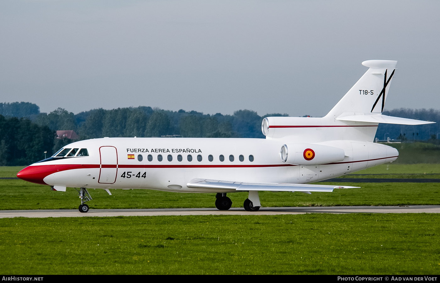 Aircraft Photo of T18-5 | Dassault Falcon 900B | Spain - Air Force | AirHistory.net #77456
