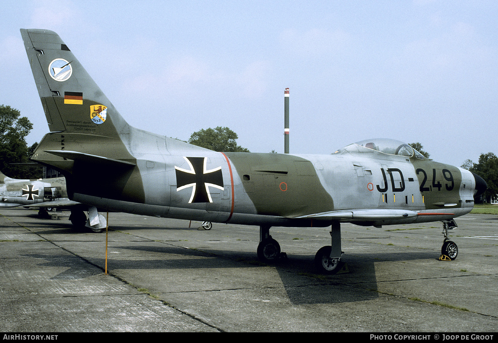 Aircraft Photo of JD-249 | North American F-86K Sabre | Germany - Air Force | AirHistory.net #77460