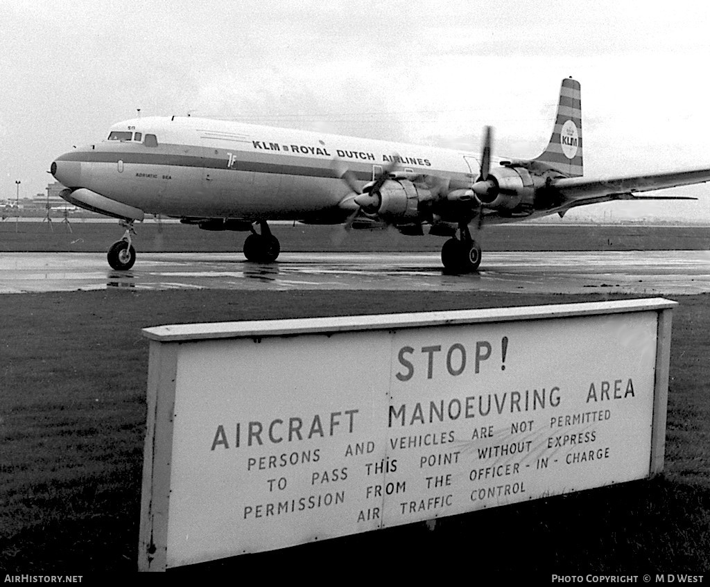 Aircraft Photo of PH-DSG | Douglas DC-7C(F) | KLM - Royal Dutch Airlines | AirHistory.net #77463