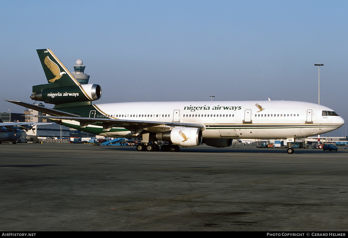 Aircraft Photo of 5N-ANN | McDonnell Douglas DC-10-30 | Nigeria Airways | AirHistory.net #77465