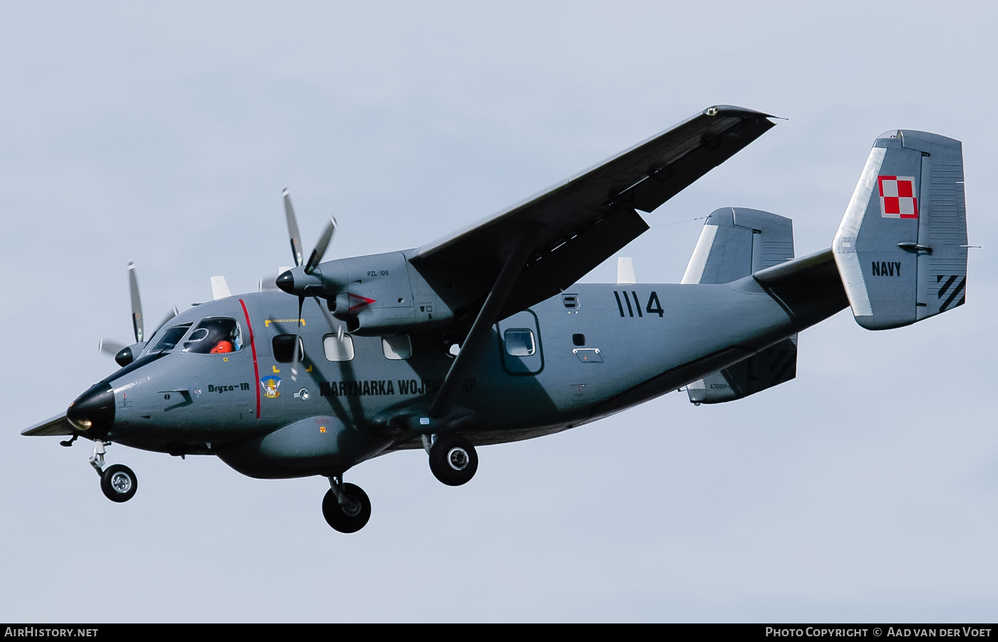 Aircraft Photo of 1114 | PZL-Mielec M-28B Bryza 1R | Poland - Navy | AirHistory.net #77471