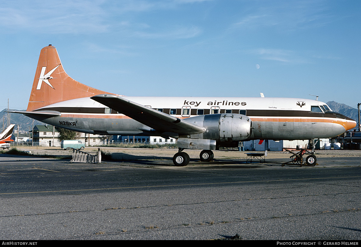 Aircraft Photo of N29KA | Convair 440-58 Metropolitan | Key Airlines | AirHistory.net #77479