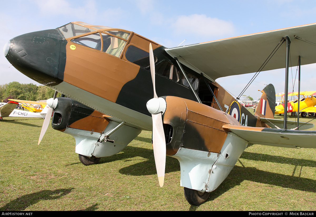 Aircraft Photo of F-AZCA | De Havilland D.H. 89A Dragon Rapide | UK - Air Force | AirHistory.net #77483
