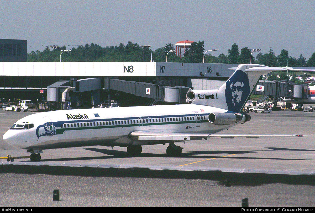 Aircraft Photo of N297AS | Boeing 727-2Q8/Adv | Alaska Airlines | AirHistory.net #77485