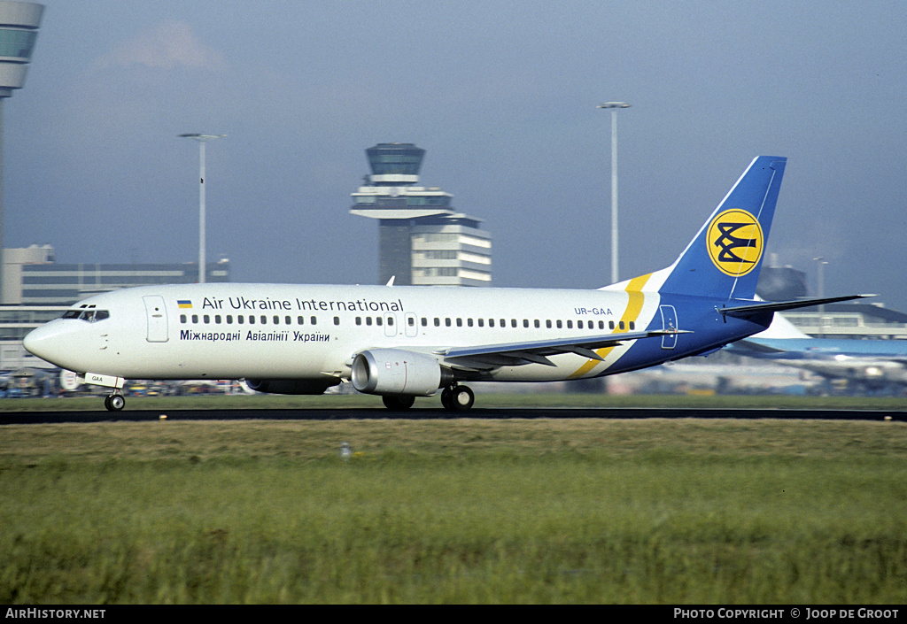 Aircraft Photo of UR-GAA | Boeing 737-4Y0 | Ukraine International Airlines | AirHistory.net #77488